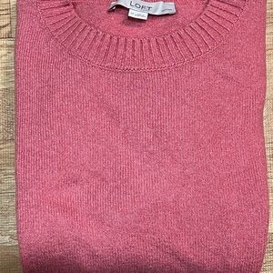 LOFT Rose Knit Sweater